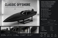 IZEFEK RC RACING BOAT 1/10 ÖLÇEK